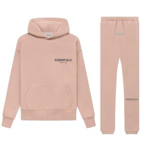 Fear Of God Essiential Tracksuit Pink